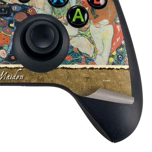 Gustav Klimt The Maiden Xbox Series X Controller Skin