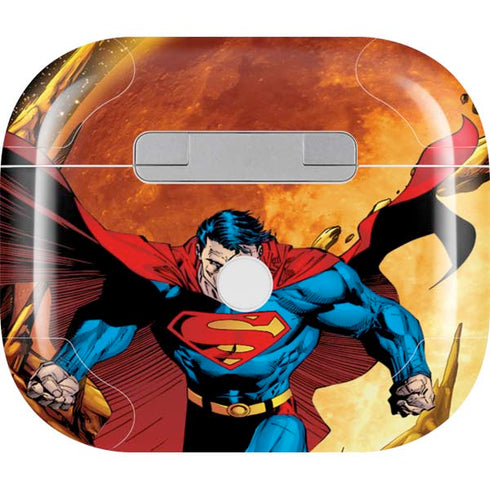 DC Comics Superman Action Pose Art By Jim Lee Apple AirPods (3rd Gen 2021) Skin