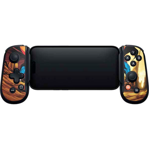DC Comics Superman Action Pose Art By Jim Lee Backbone One for iPhone Game Controller Skin