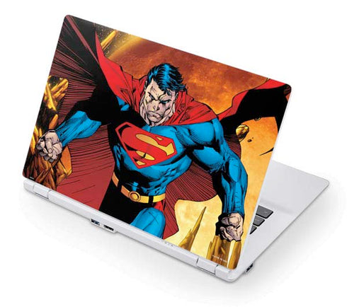 DC Comics Superman Action Pose Art By Jim Lee Acer Chromebook Skin