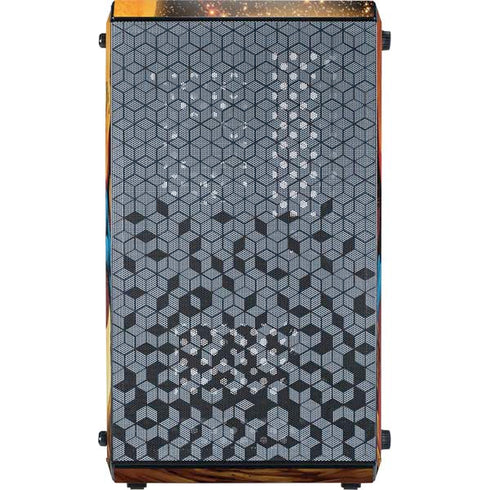 DC Comics Superman Action Pose Art By Jim Lee Cooler Master MasterBox Q300L Mini Tower Skin