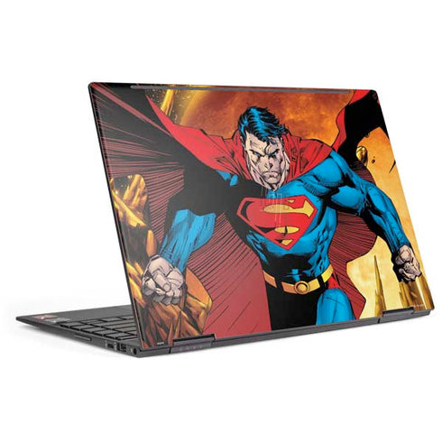 DC Comics Superman Action Pose Art By Jim Lee HP Envy Skin