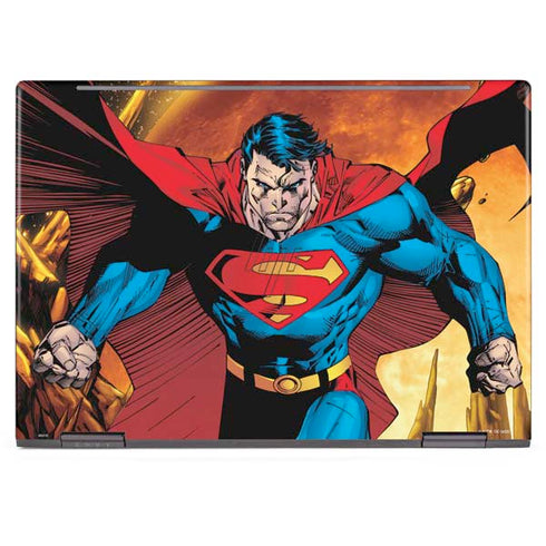 DC Comics Superman Action Pose Art By Jim Lee HP Envy Skin