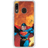 DC Comics Superman Action Pose Art By Jim Lee Galaxy A20 Clear Case