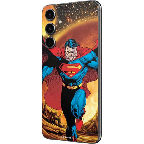 DC Comics Superman Action Pose Art By Jim Lee Galaxy S23 FE Skin