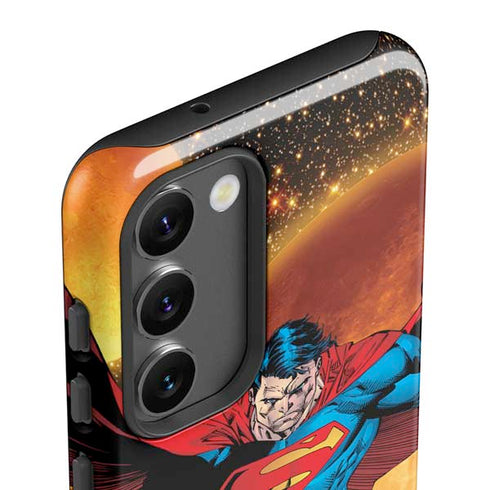 DC Comics Superman Action Pose Art By Jim Lee Galaxy S23 Pro Case