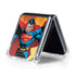 DC Comics Superman Action Pose Art By Jim Lee Galaxy Z Flip5 5G Clear Case