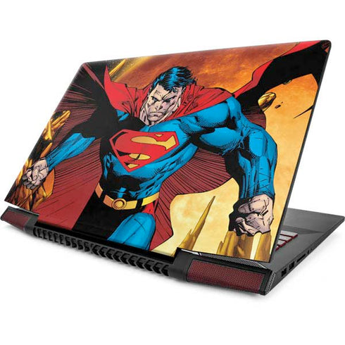 DC Comics Superman Action Pose Art By Jim Lee Lenovo IdeaPad Skin