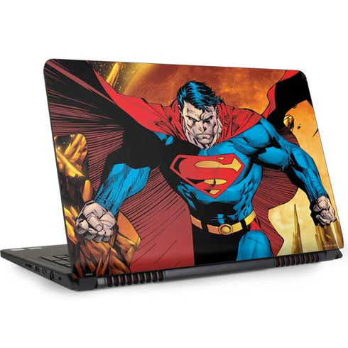 DC Comics Superman Action Pose Art By Jim Lee Dell Inspiron Skin