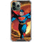 DC Comics Superman Action Pose Art By Jim Lee iPhone 11 Pro Max Clear Case