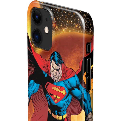 DC Comics Superman Action Pose Art By Jim Lee iPhone 12 Mini Lite Case