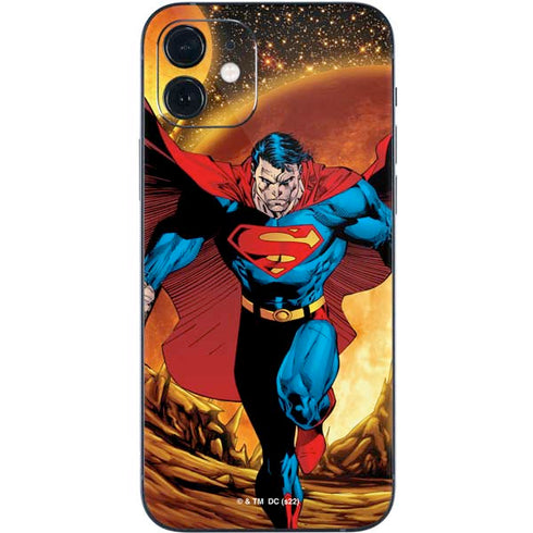 DC Comics Superman Action Pose Art By Jim Lee iPhone 12 Skin