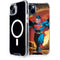 DC Comics Superman Action Pose Art By Jim Lee iPhone 14 Plus MagSafe Case