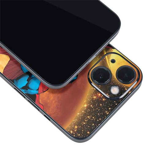 DC Comics Superman Action Pose Art By Jim Lee iPhone 14 Plus Skin