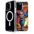 DC Comics Superman Action Pose Art By Jim Lee iPhone 14 Pro MagSafe Case