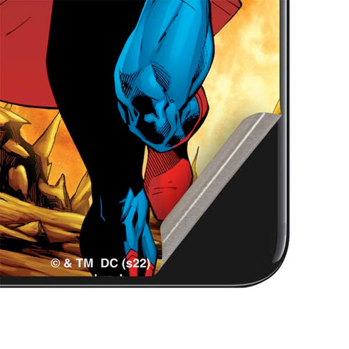 DC Comics Superman Action Pose Art By Jim Lee iPhone SE (2nd & 3rd Gen) Skin