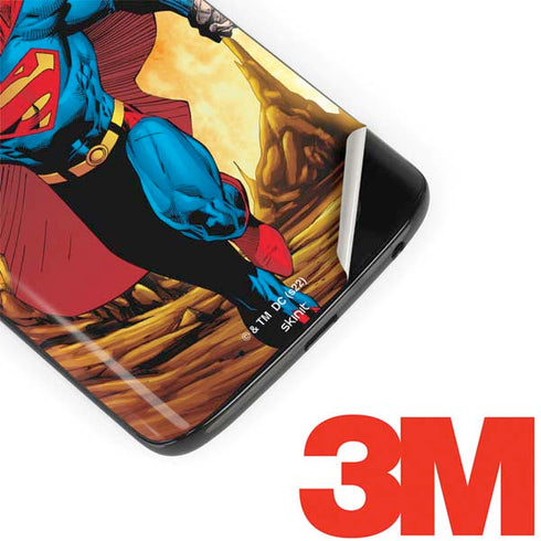 DC Comics Superman Action Pose Art By Jim Lee Moto G6 Skin
