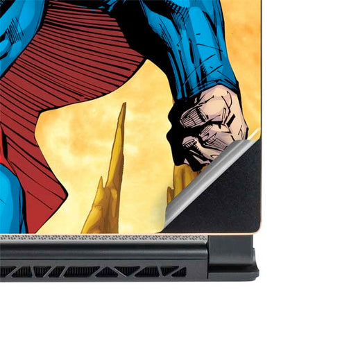 DC Comics Superman Action Pose Art By Jim Lee MSI GS65 Stealth Laptop Skin