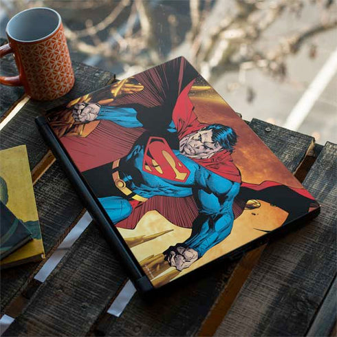 DC Comics Superman Action Pose Art By Jim Lee MSI GS65 Stealth Laptop Skin