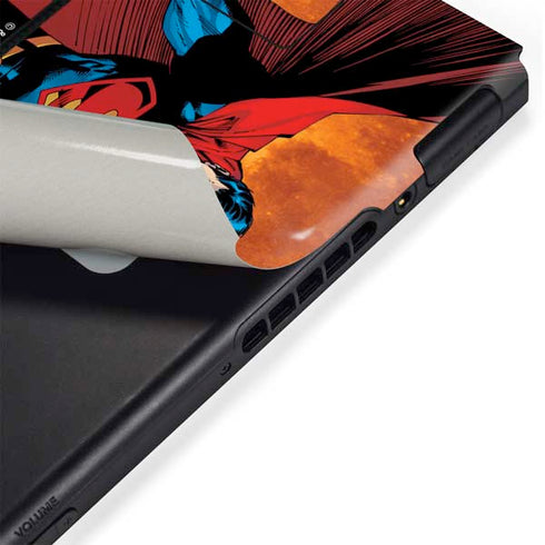 DC Comics Superman Action Pose Art By Jim Lee Nintendo Switch Bundle Skin