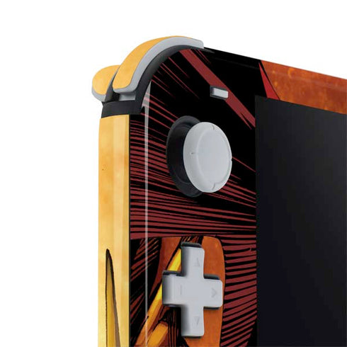 DC Comics Superman Action Pose Art By Jim Lee Nintendo Switch Lite Skin