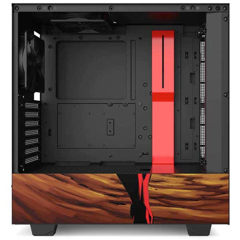 DC Comics Superman Action Pose Art By Jim Lee NZXT H510 Compact ATX Mid-Tower Case Skin