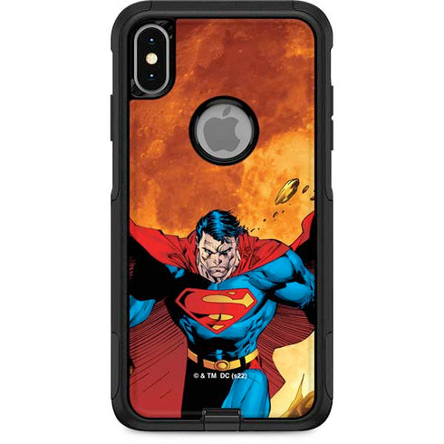 DC Comics Superman Action Pose Art By Jim Lee Otterbox Commuter iPhone Skin