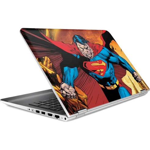 DC Comics Superman Action Pose Art By Jim Lee HP Pavilion Skin