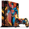DC Comics Superman Action Pose Art By Jim Lee PS4 Console and Controller Bundle Skin