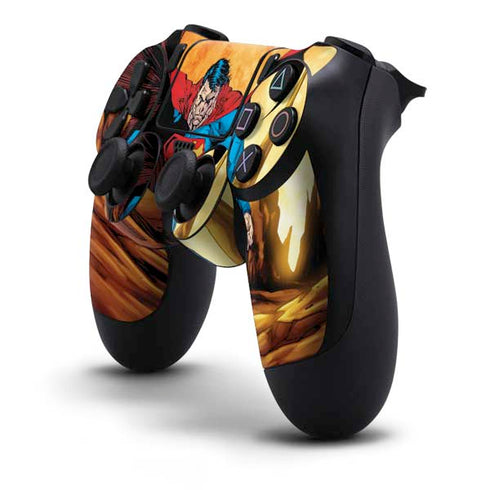 DC Comics Superman Action Pose Art By Jim Lee PS4 Controller Skin