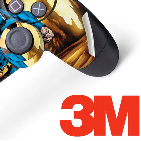 DC Comics Superman Action Pose Art By Jim Lee PS4 Controller Skin