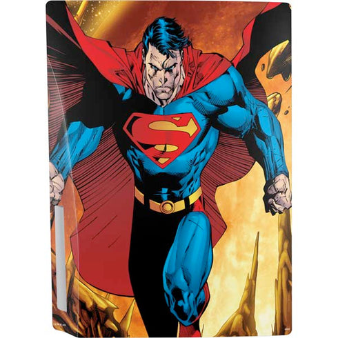 DC Comics Superman Action Pose Art By Jim Lee PS5 Bundle Skin