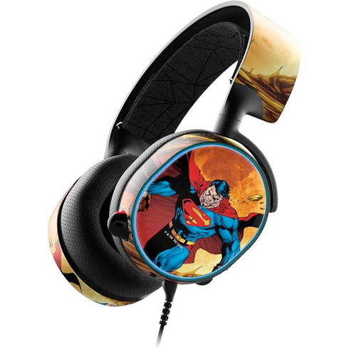 DC Comics Superman Action Pose Art By Jim Lee SteelSeries Arctis 3 Skin