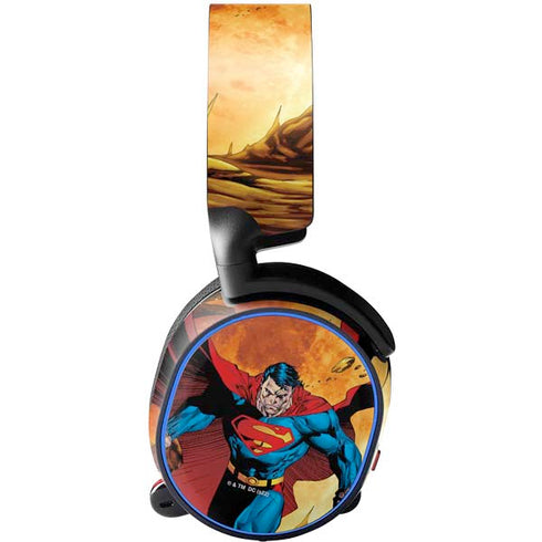 DC Comics Superman Action Pose Art By Jim Lee SteelSeries Arctis 5 Skin