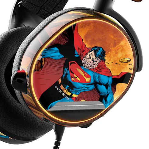 DC Comics Superman Action Pose Art By Jim Lee SteelSeries Arctis 5 Skin