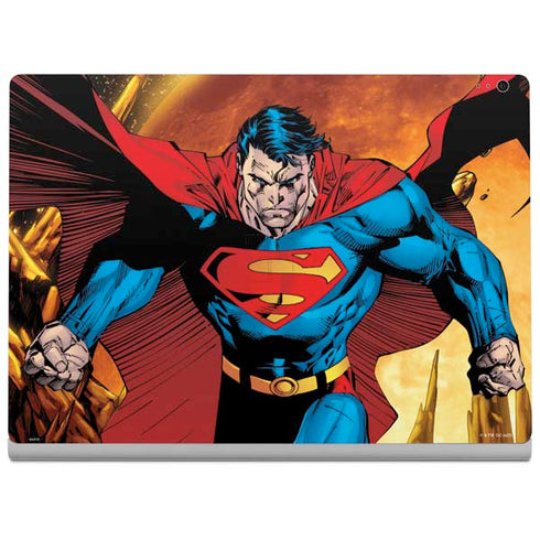 DC Comics Superman Action Pose Art By Jim Lee Surface Book 2 13.5in Skin