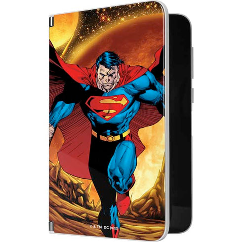 DC Comics Superman Action Pose Art By Jim Lee Surface Duo Skin