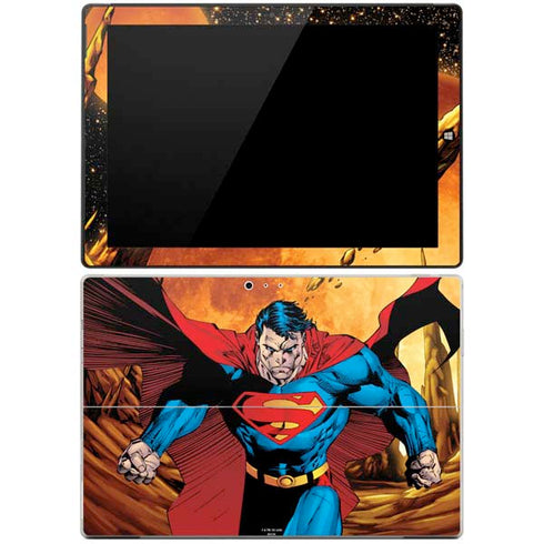 DC Comics Superman Action Pose Art By Jim Lee Surface Pro 3 Skin