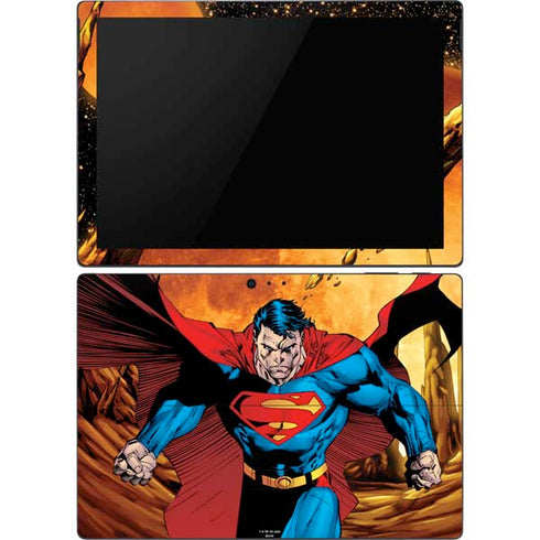 DC Comics Superman Action Pose Art By Jim Lee Surface Pro 6 Skin
