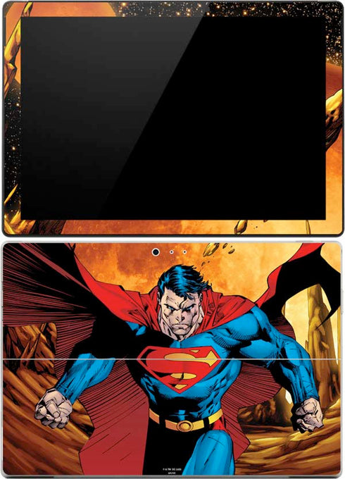 DC Comics Superman Action Pose Art By Jim Lee Surface Pro (2017) Skin