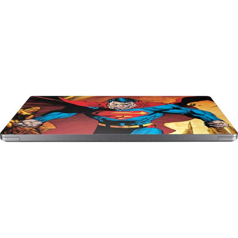 DC Comics Superman Action Pose Art By Jim Lee Universal Laptop 13in (10.6 x 7.6in) Skin