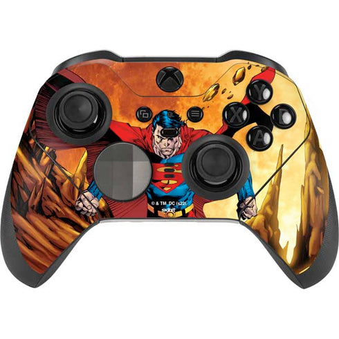 DC Comics Superman Action Pose Art By Jim Lee Xbox Elite Wireless Controller Series 2 Skin