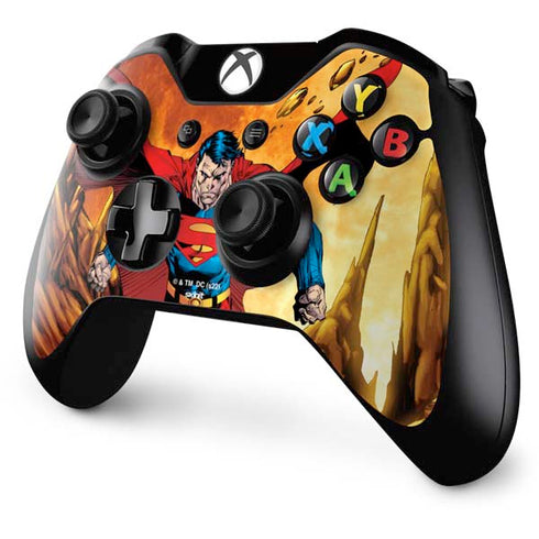 DC Comics Superman Action Pose Art By Jim Lee Xbox One Controller Skin