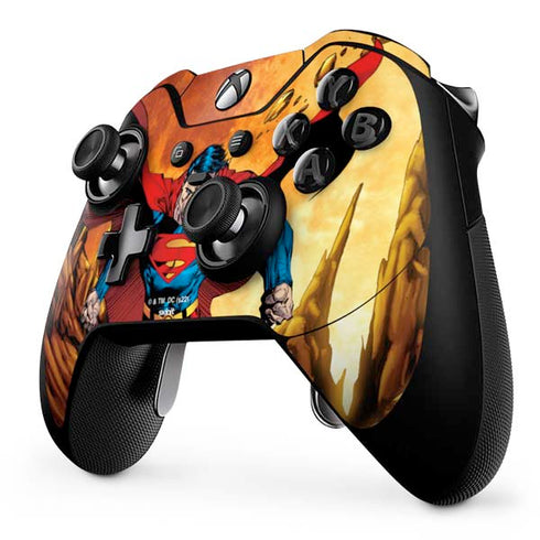DC Comics Superman Action Pose Art By Jim Lee Xbox One Elite Controller Skin