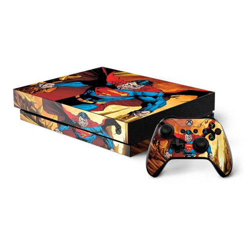 DC Comics Superman Action Pose Art By Jim Lee Xbox One X Bundle Skin