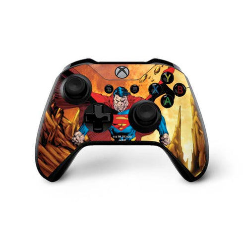 DC Comics Superman Action Pose Art By Jim Lee Xbox One X Controller Skin