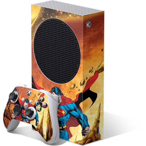 DC Comics Superman Action Pose Art By Jim Lee Xbox Series S Skins