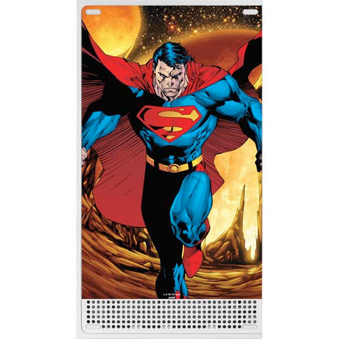 DC Comics Superman Action Pose Art By Jim Lee Xbox Series S Console Skin