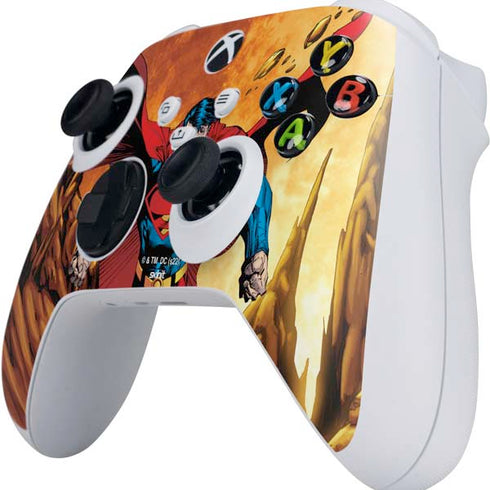 DC Comics Superman Action Pose Art By Jim Lee Xbox Series S Controller Skin