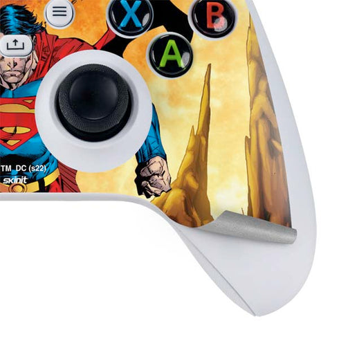 DC Comics Superman Action Pose Art By Jim Lee Xbox Series S Controller Skin